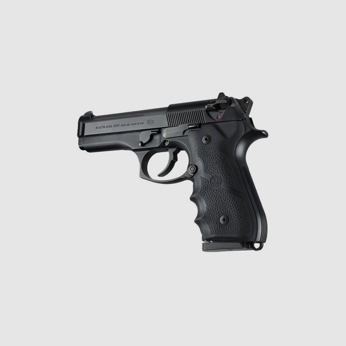HOGUE Gummigriff für Beretta 92 / 96 Schwarz