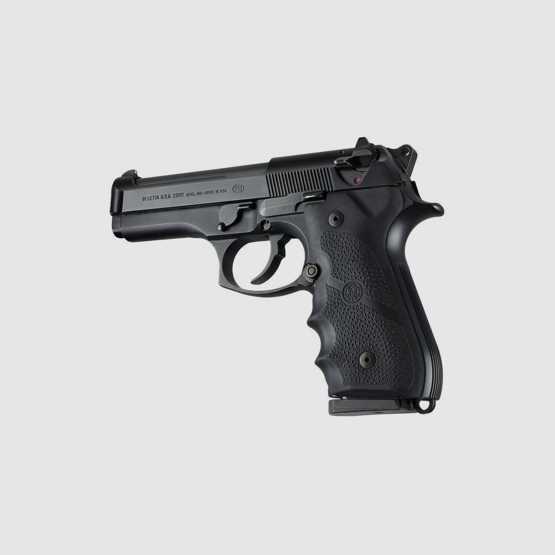 HOGUE Gummigriff für Beretta 92 / 96 Schwarz