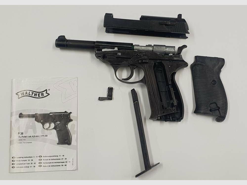 Teilesatz/ Parts Kit Walther	 P38 CO2