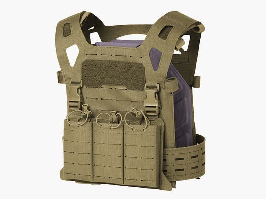 Templer Gear - Tactical Vest TPC Gen 4 - Medium - Coyote Brown - TG-TPC-G4-BL-M