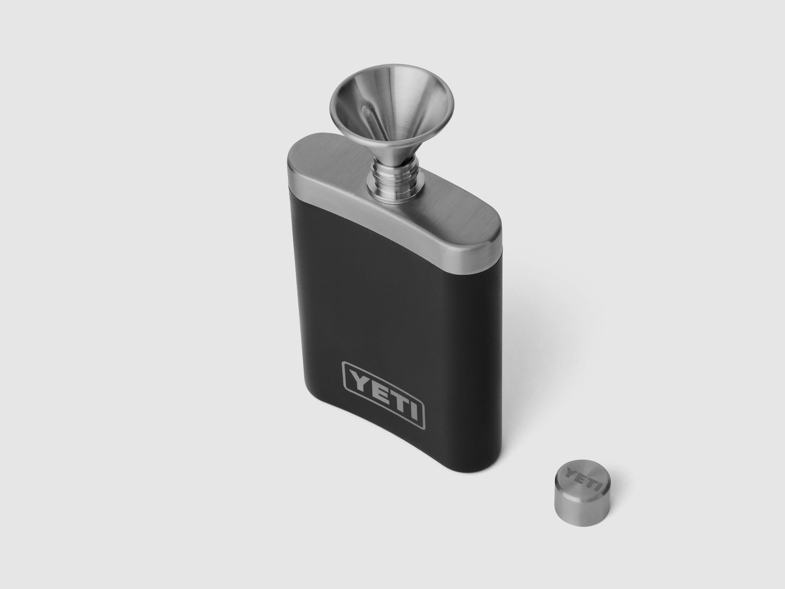 YETI® Rambler Flask - Zwart, afbeelding 2 van 6