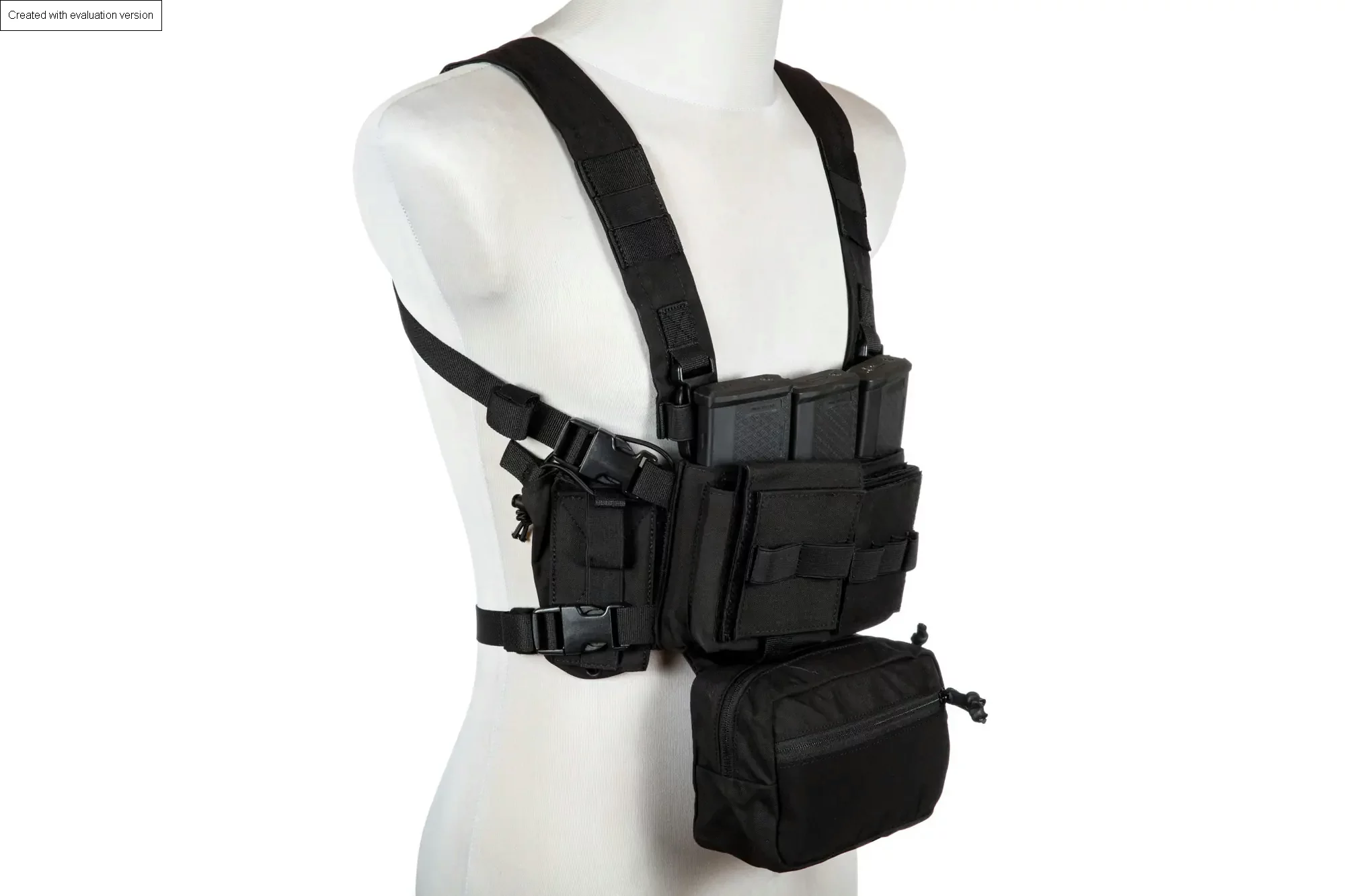 Chest rig táctico tipo Mk4 – Negro, imagen 6 de 12