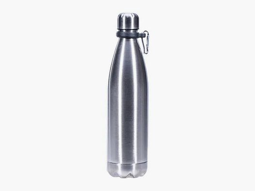 KH Security Hidden Safe Edelstahlflasche silberfarben