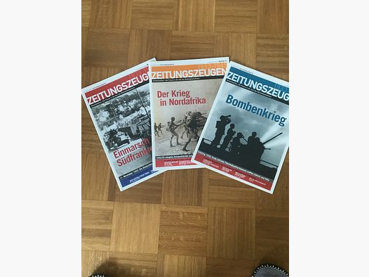 Sammeledition Zeitungszeugen 102 Stück 