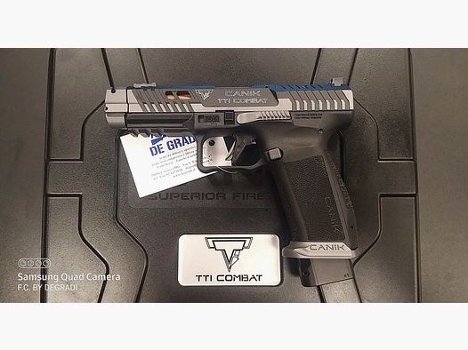 CANIK TTi COMBAT TARAN TACTICAL SMOKE 9X19 jak nowy
