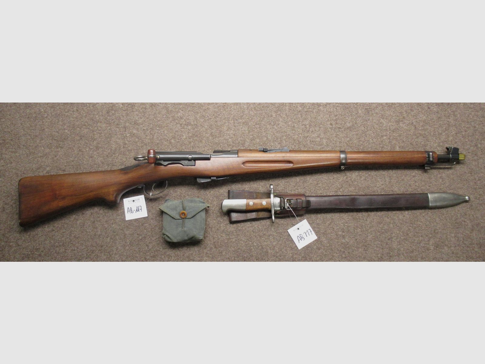 AB-117 W+F Mod. K11 Büchse Kal. 7.5x55, Bild 1 von 3