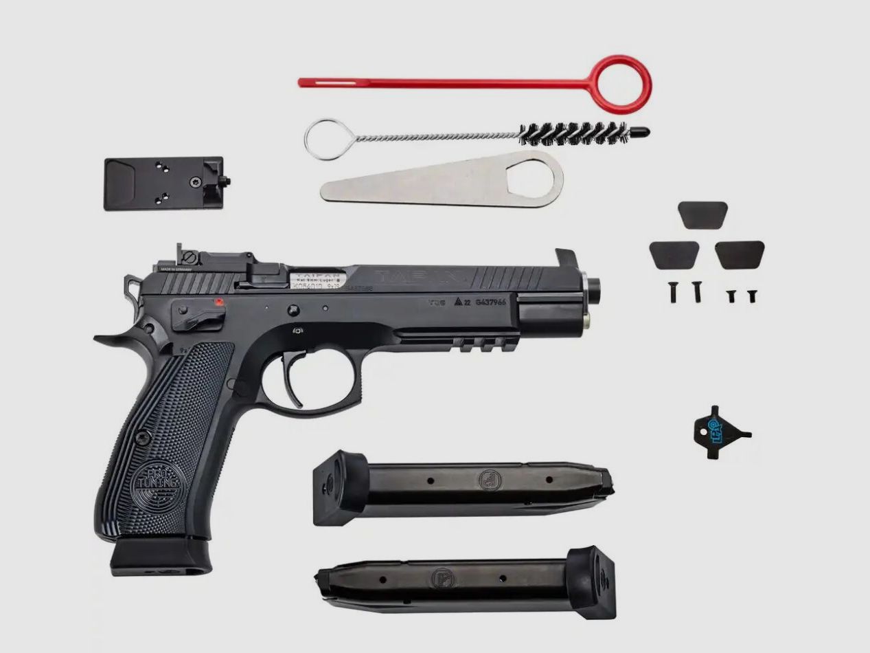 Pro Tuning CZ 75 TAIPAN OR 9mmLuger, Single-Action-Only