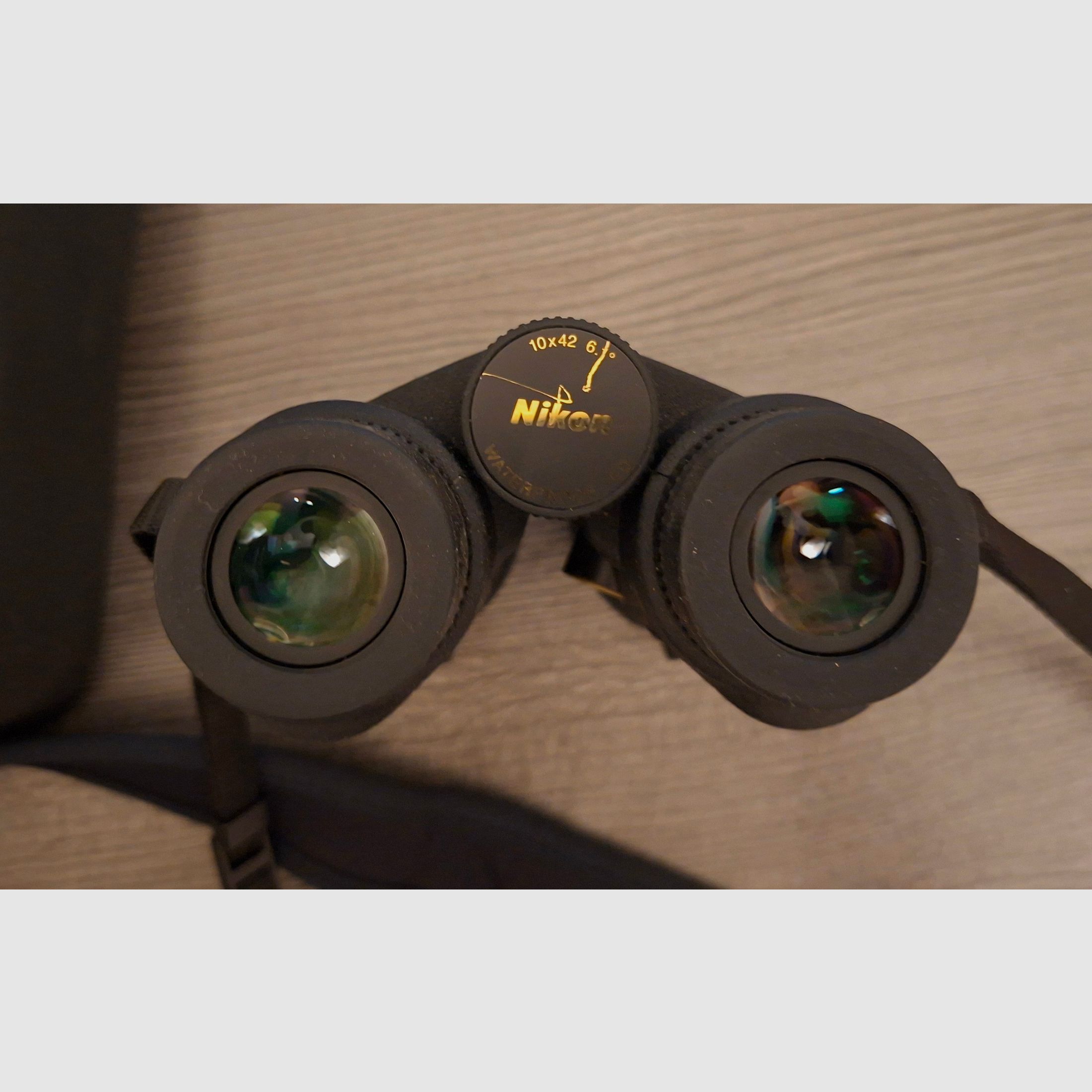 Nikon Laser Force 10x42, misuratore di distanza, binocolo, come nuovo, 