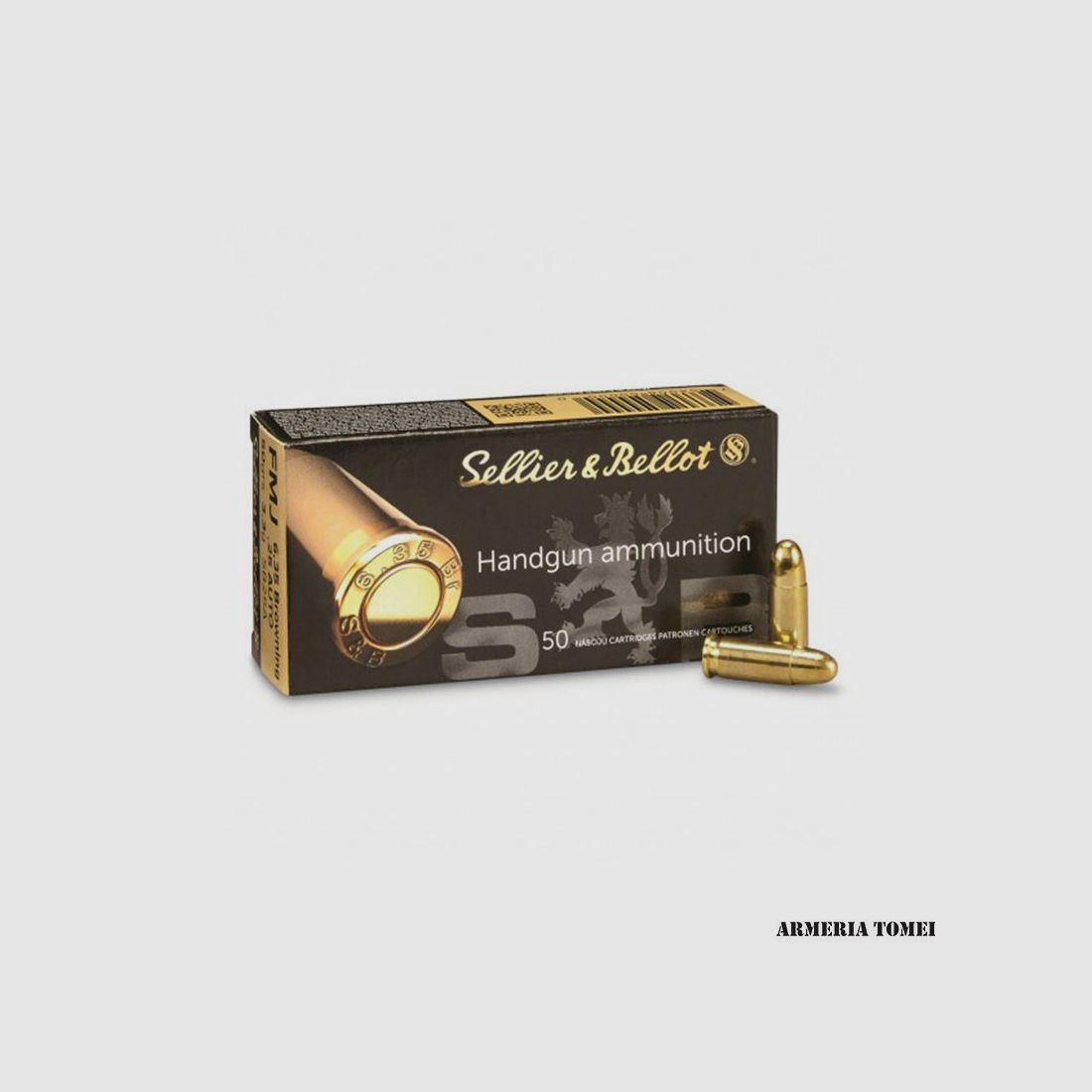 SELLIER & BELLOT – 9x21mm 124GR FULL METAL JACKET, image 1 of 2