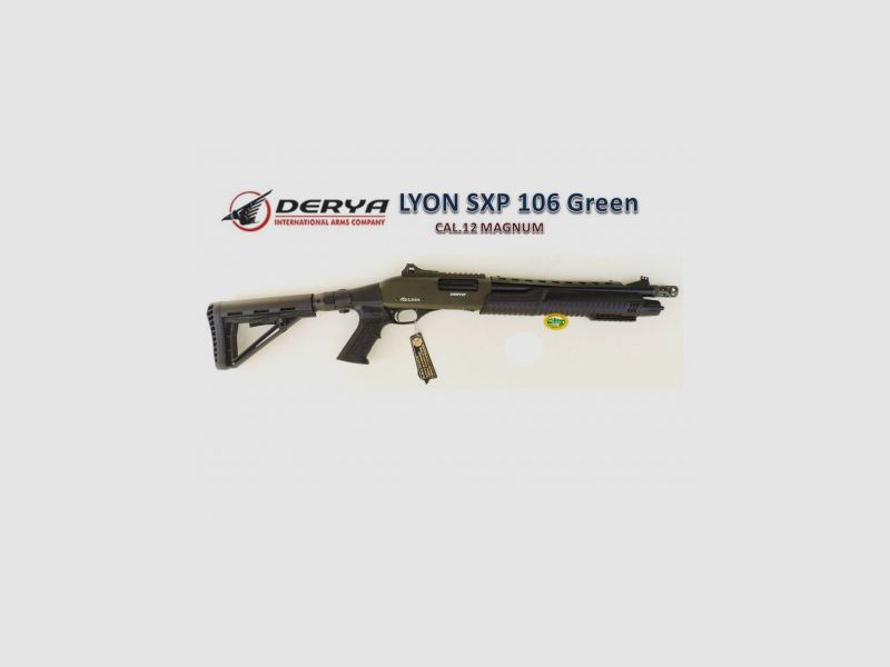 DERYA LION SPX 103 GRÜN Kal. 12