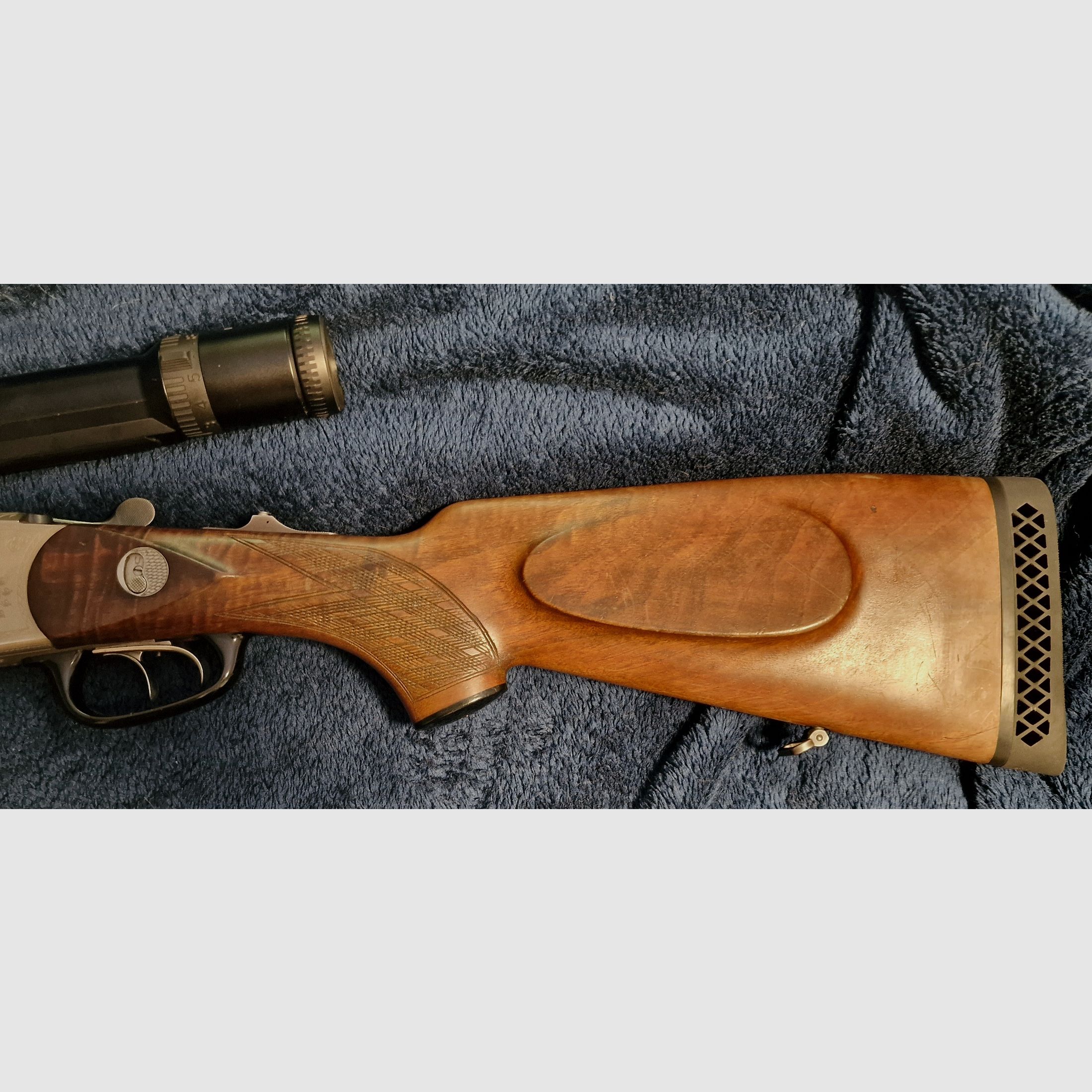 Bergstutzen Blaser B75 7x65R .22 Hornet Zeiss Diavari 3-12x56 