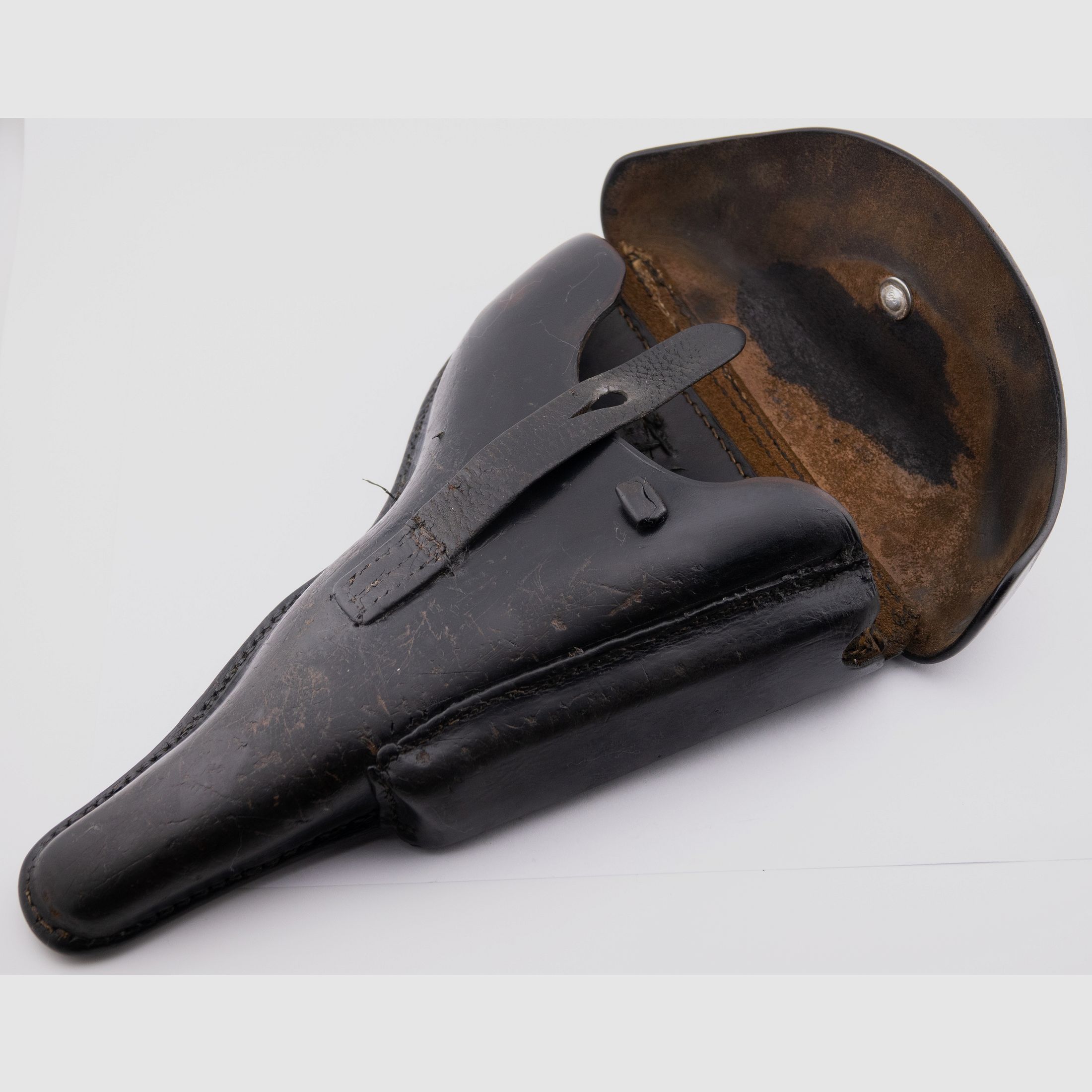 Pistole P 08 9mm Luger ERFURT 1916 1920 Reichswehr Truppenstempel + Tasche