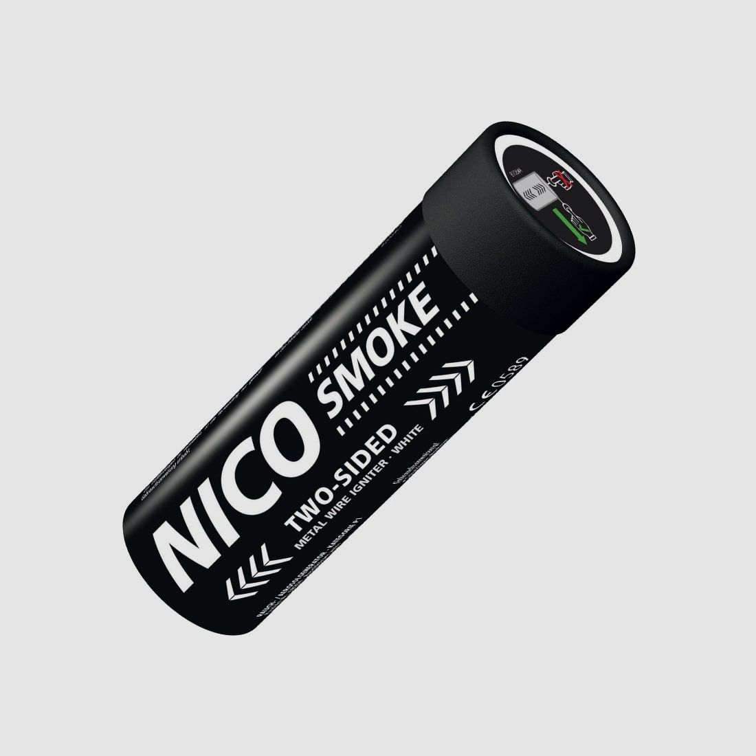 NICO 50 Sekunden Two Sided Paintball Rauchgranate (weiss)