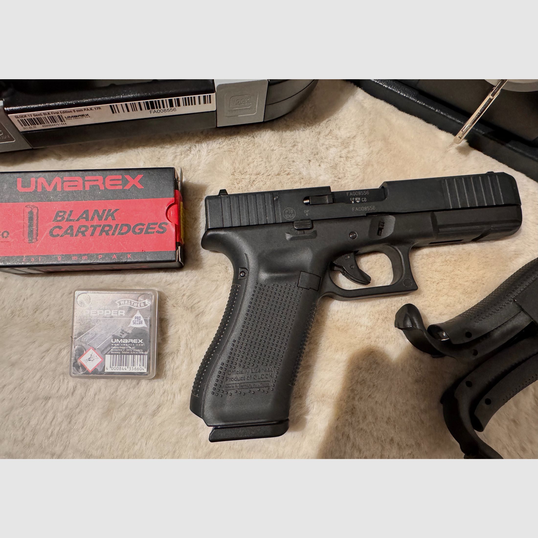 Top Glock 17 Gen5 BLK Schreckschusswaffe limitierte First Edition