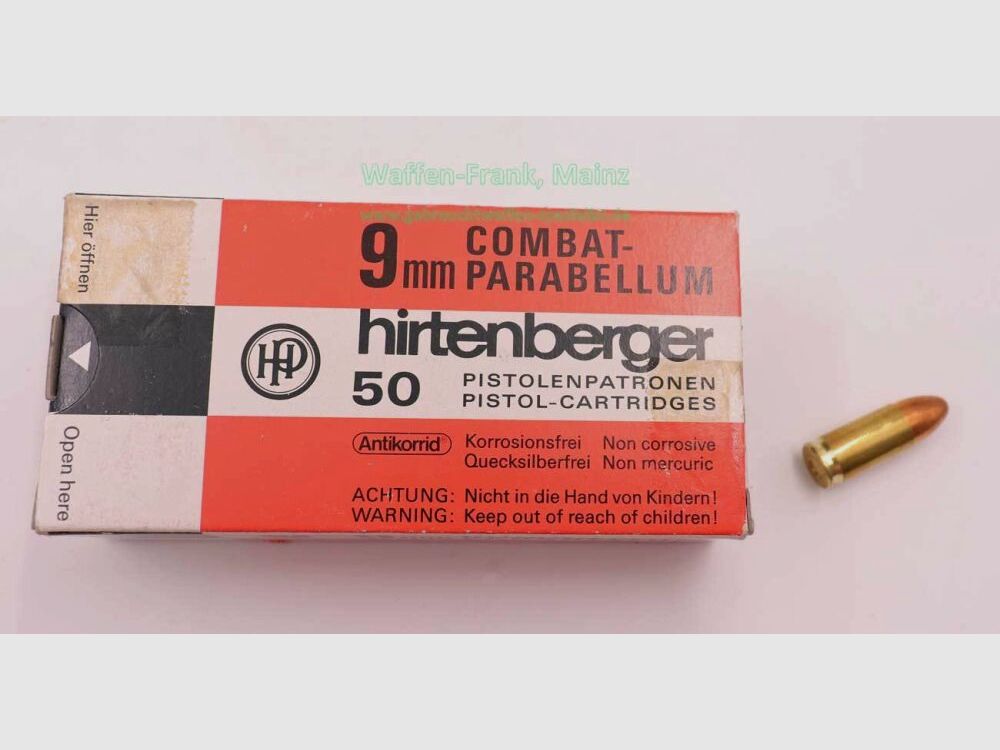 Hirtenberger / Austria Pistol Ammunition Type Combat