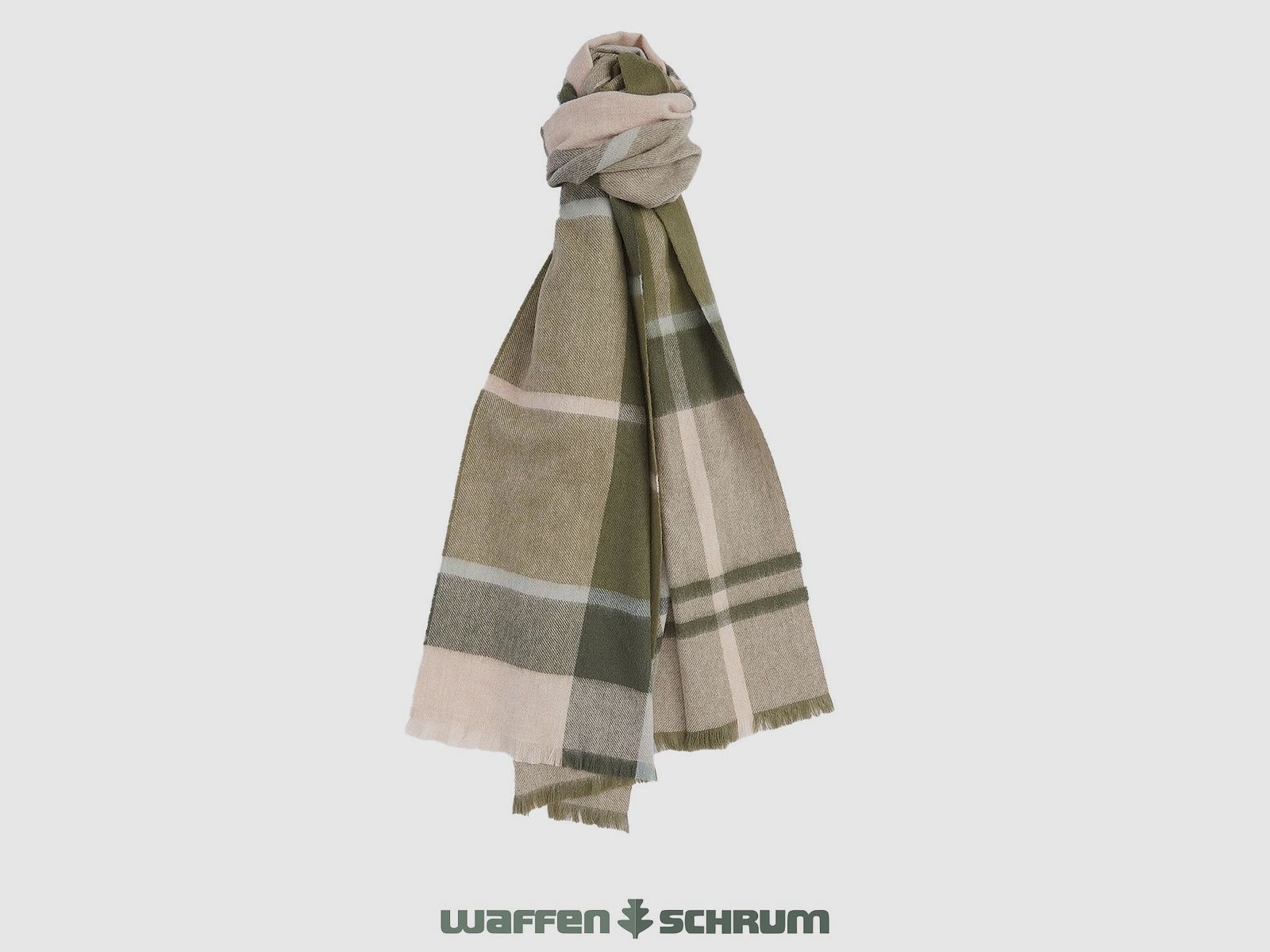 Barbour Schal Rosefield  Ancient loden