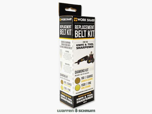 Work Sharp Diamantslijpband (ENKEL voor keramische messen) / Korrel 1x180 - 1x1500