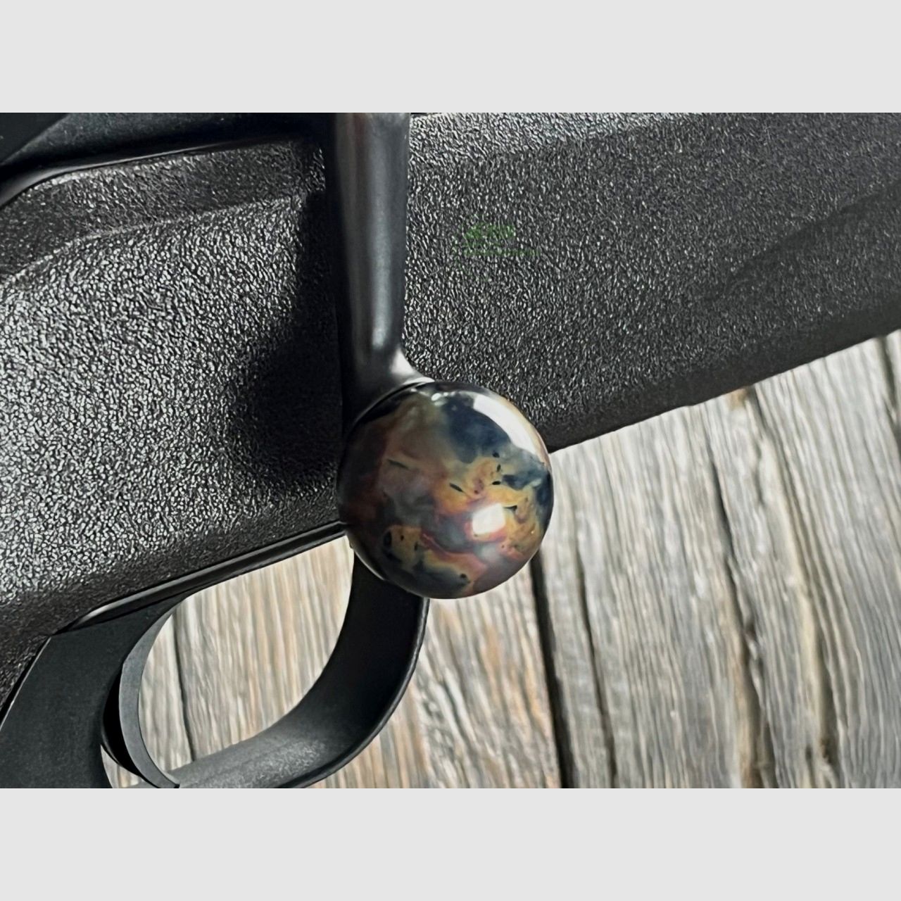 JGERSCHMUCK - Kammergriffkugel fr Blaser R8 Buntgehrtet