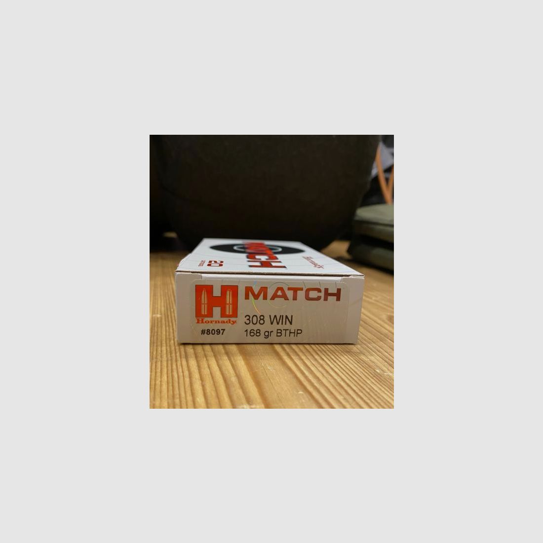 Hornady .308Win 168grs BTHP Match 20 Schuss, Bild 2 von 2