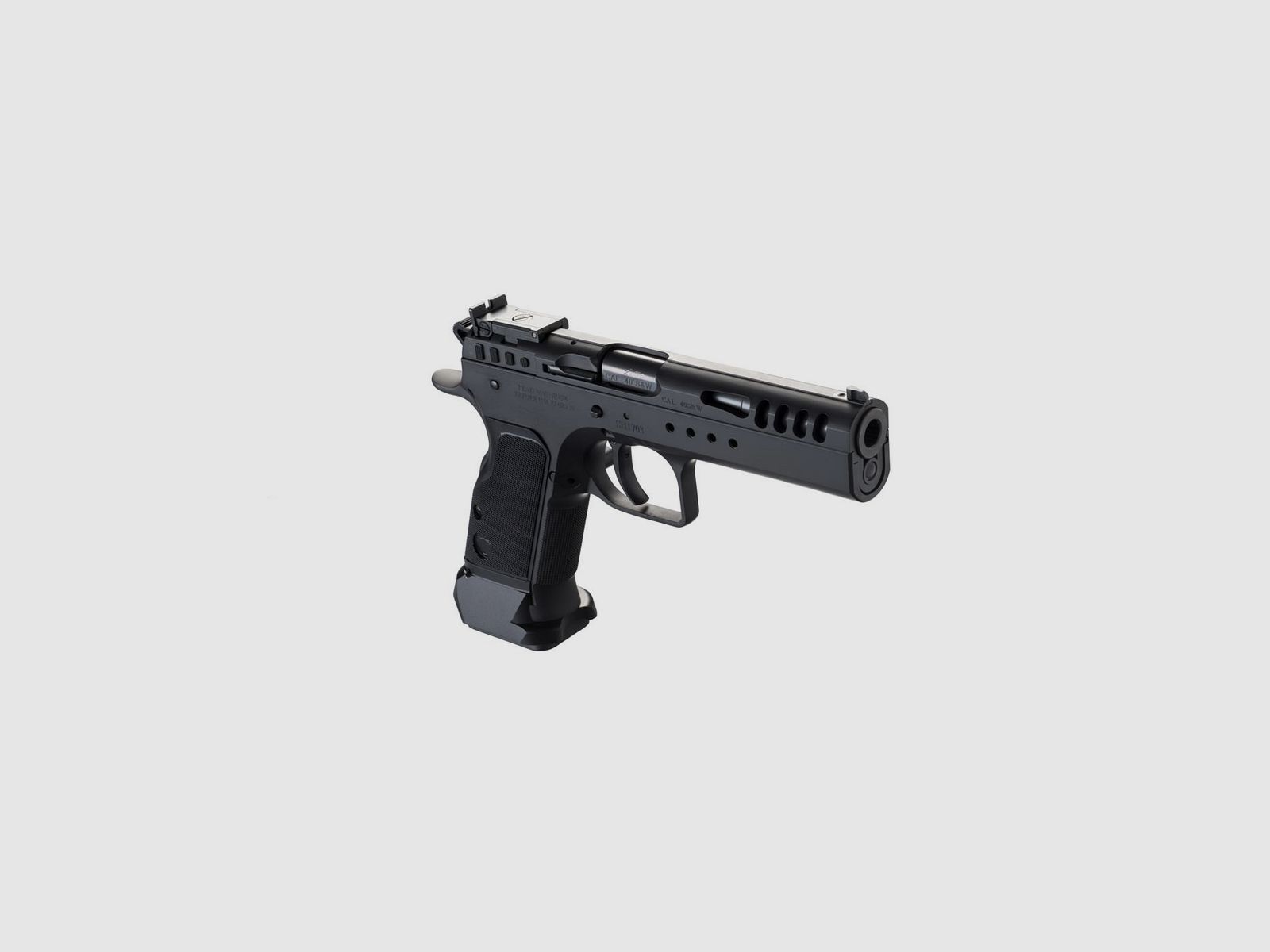 Tanfoglio Limited Custom HC Black pistol, image 4 of 6