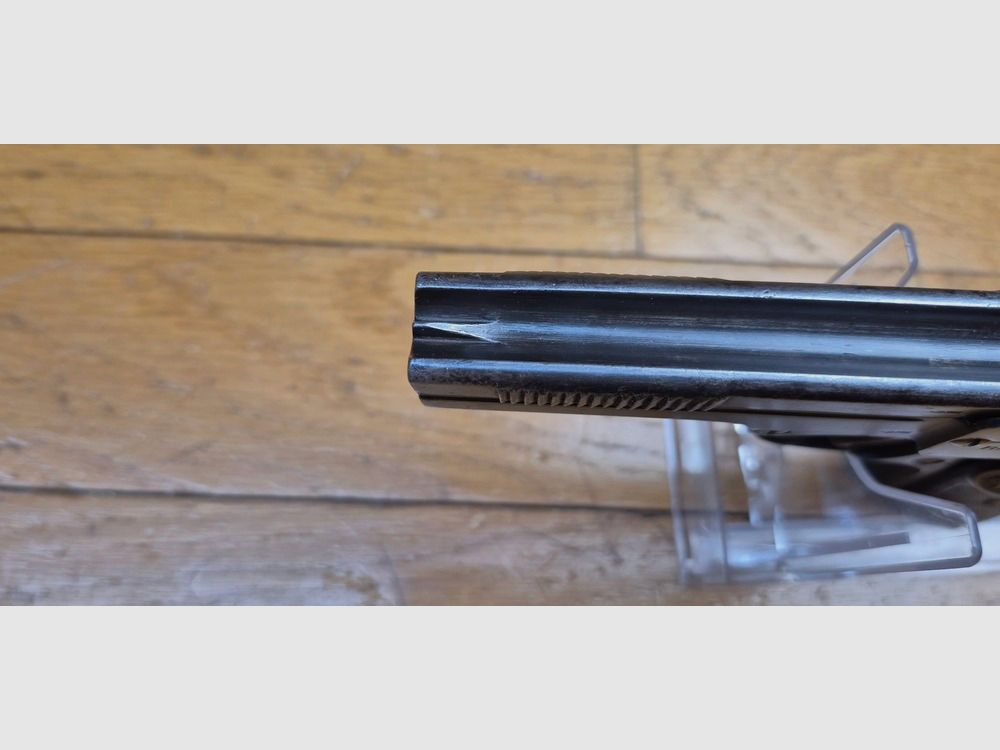 Sehr schöner Dreyse 1907 Pistol - Herstellung um 1915 für die deutsche Armee 1914-1918 - Kal. 7,65 Browning - 7 Schuss - Eines der Werke der Familie Schmeisser! - Schöne deutsche kaiserliche Stempel - Gute Mechanik und Ästhetik - Sehr guter Lauf - Reguläre österreichische Waffe und der Schweizer Garde des Papstes! - Eine der interessantesten 7,65 Browning - TBE/TBE+, Bild 13 von 20