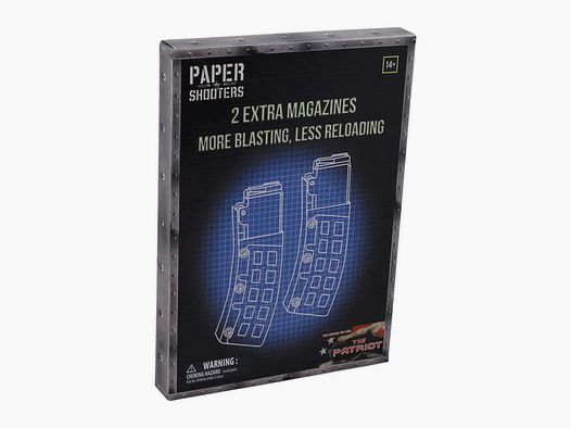 Unbekannt MFH Paper Shooters Ersatzmagazin Tactician Patriot 2er Pack