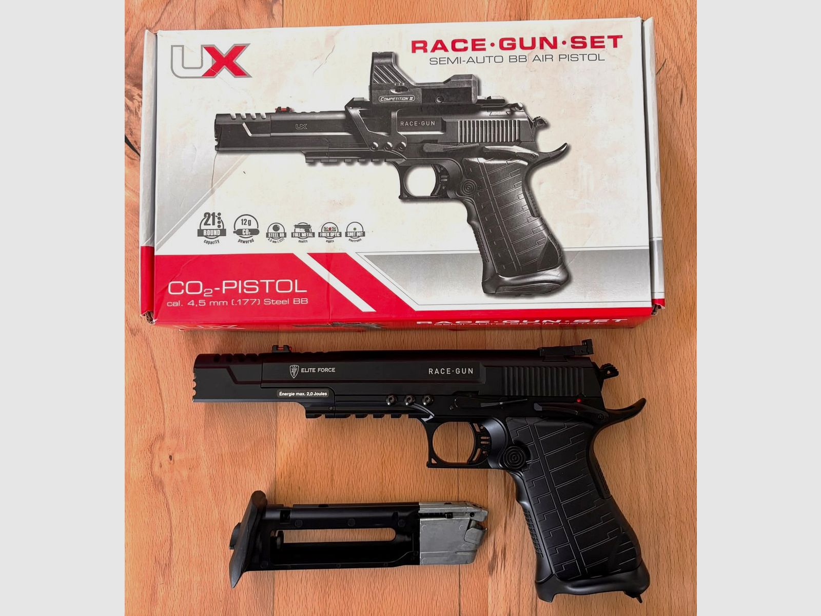 Umarex Race Gun in 6 mm BB Co2 come nuovo nella scatola originale