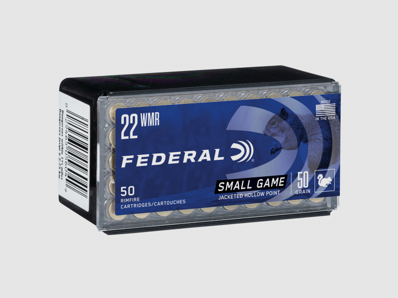 Federal .22 MAG 50gr. JHP