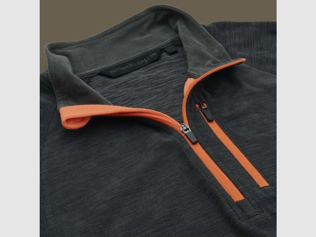 Northern Hunting Herren Unterhemd Bjorn Anthrazit