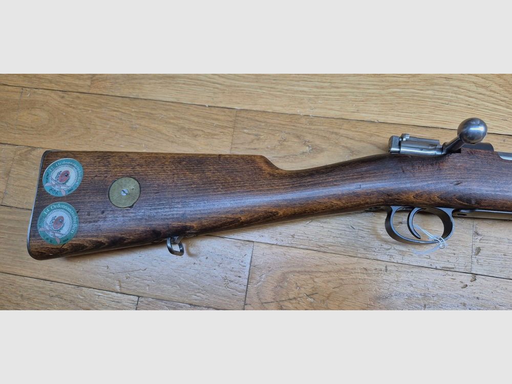 Très beau fusil de compétition Mauser suédois M96 – Fabrication Carl Gustav de 1919 – Cal. d&rsquo;origine 6.5×55 Suédois – Magasin limité à un coup – Famille Mauser 1893 – Hausse de précision – Mécanique suédoise – Bronzage 97% – Canon superbe – Arme de concours – Catégorie D – TBE+, image 3 sur 37