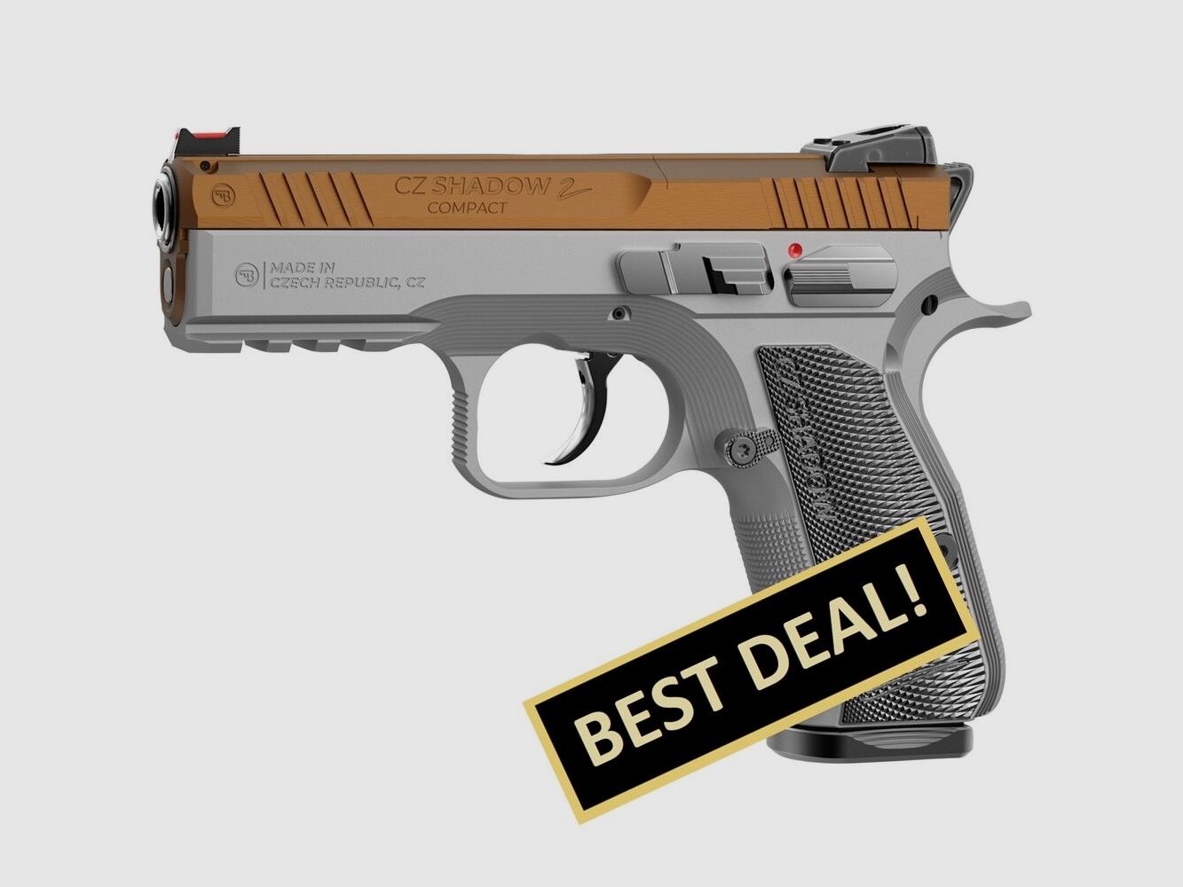 CZ Pistol Shadow 2 Compact OR Gold Alloy 9 mm Luger