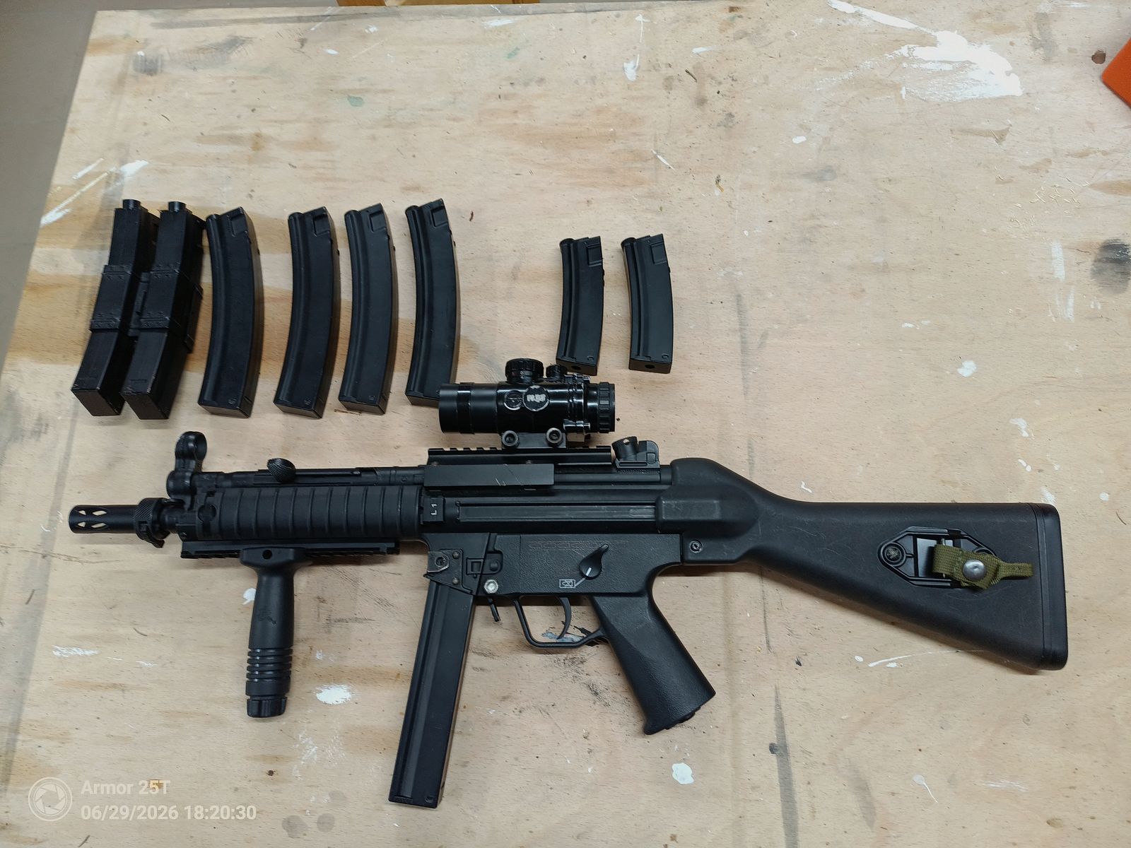 Airsoft MP5 cyma Metall (Tuning)