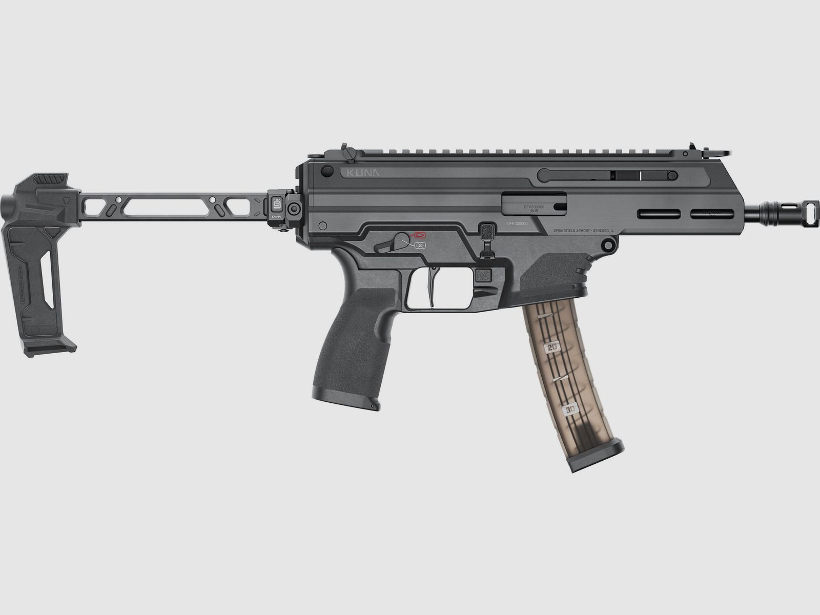 Springfield Armory Kuna, Strike Industries FSA, Bild 5 von 13