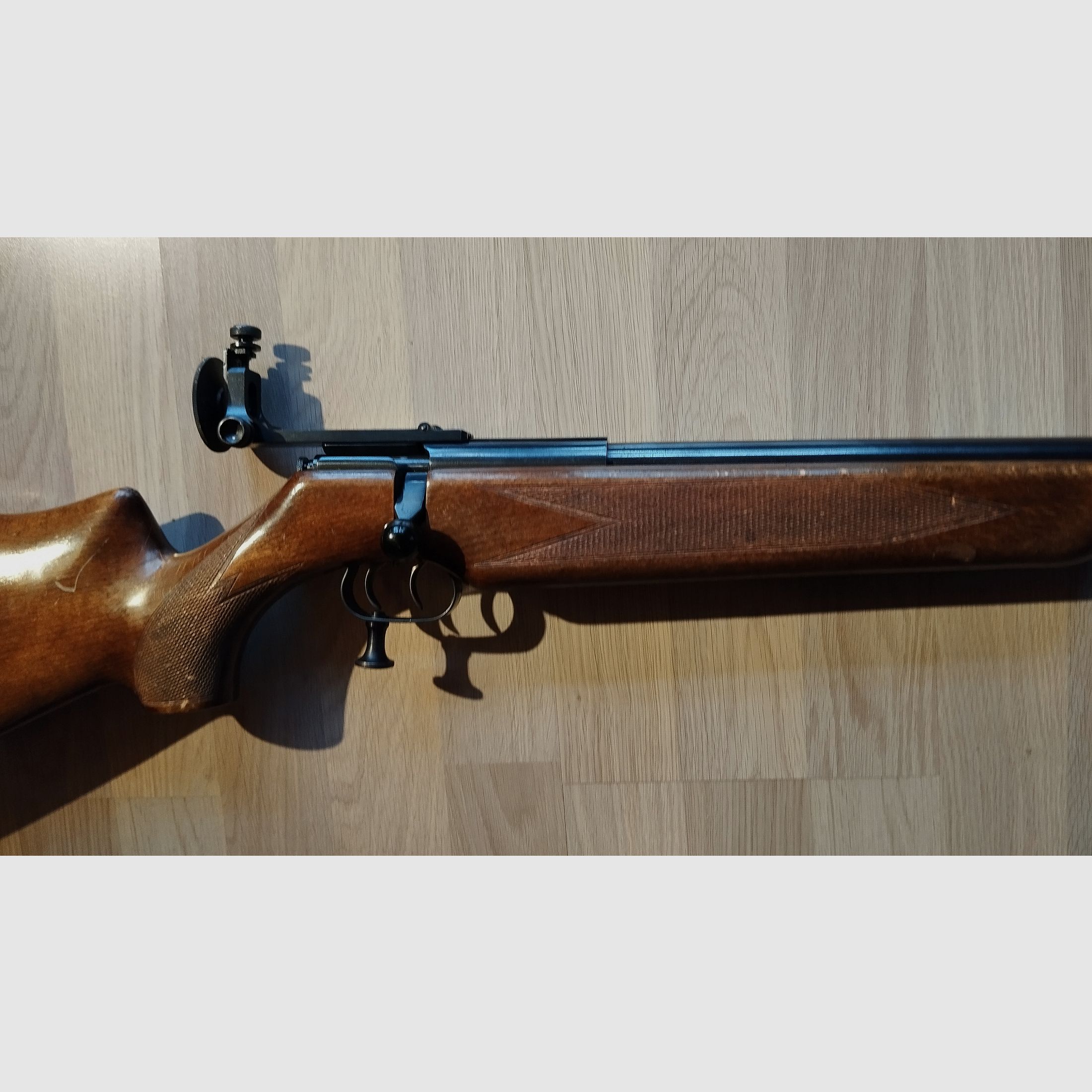 70er Jahre Oldtimer Zimmerstutzen von Schmid. 