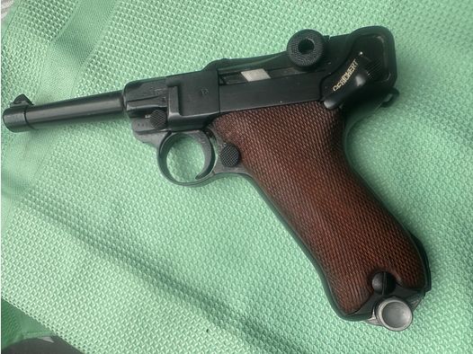 Pistolet DWM 08 Erfurt numéro identique 2643