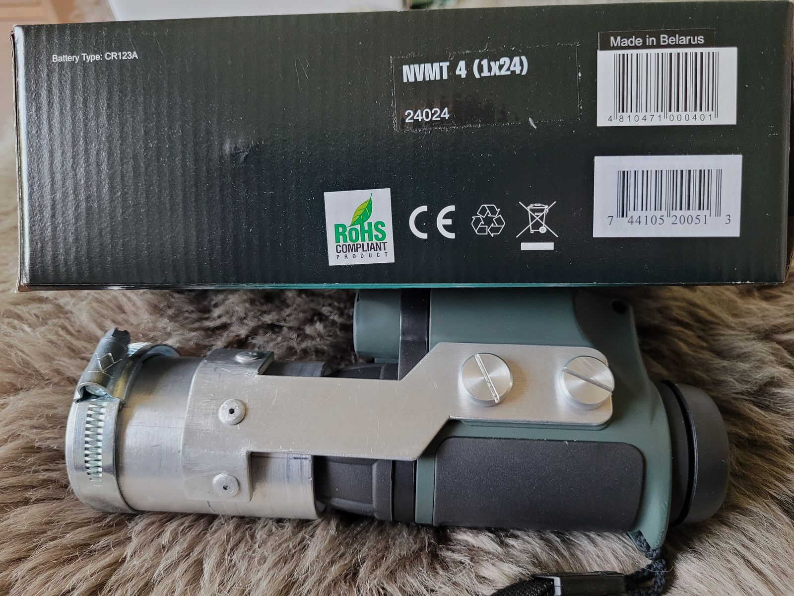 Yukon night vision with head-mounted hunting attachment
