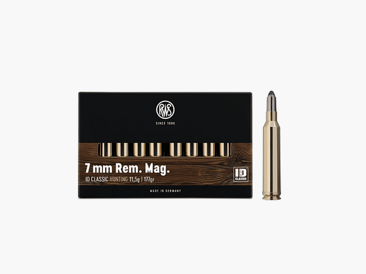 RWS ID Classic ammunition cal. 7mmRM 177gr