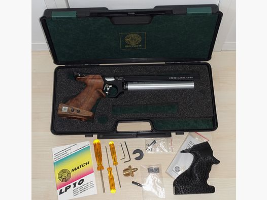 TOP Angebot neuwertige Steyr LP10 Pressluft Matchpistole / Bitte lesen!