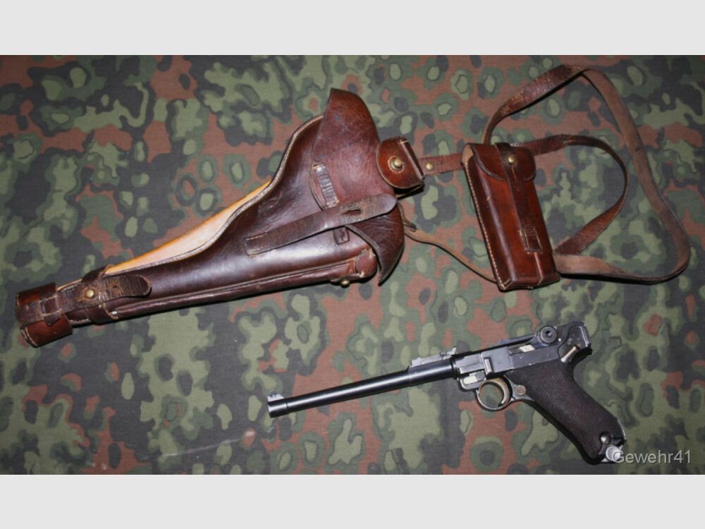 Mauser "Perzië" Ari Luger P08 kpl. Set