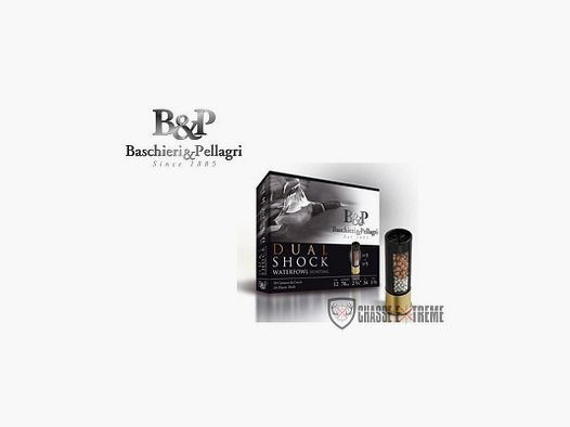 10 Cartouches B&P Dual Shock 34 Cal 12/70