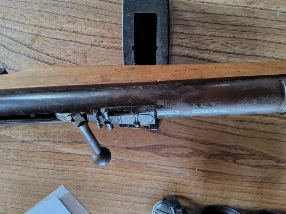 unbekannt militärisches Luftgewehr