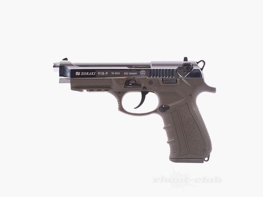 Zoraki 918-P Chrom ODG Schreckschusspistole 9mm P.A.K. Sondermodell