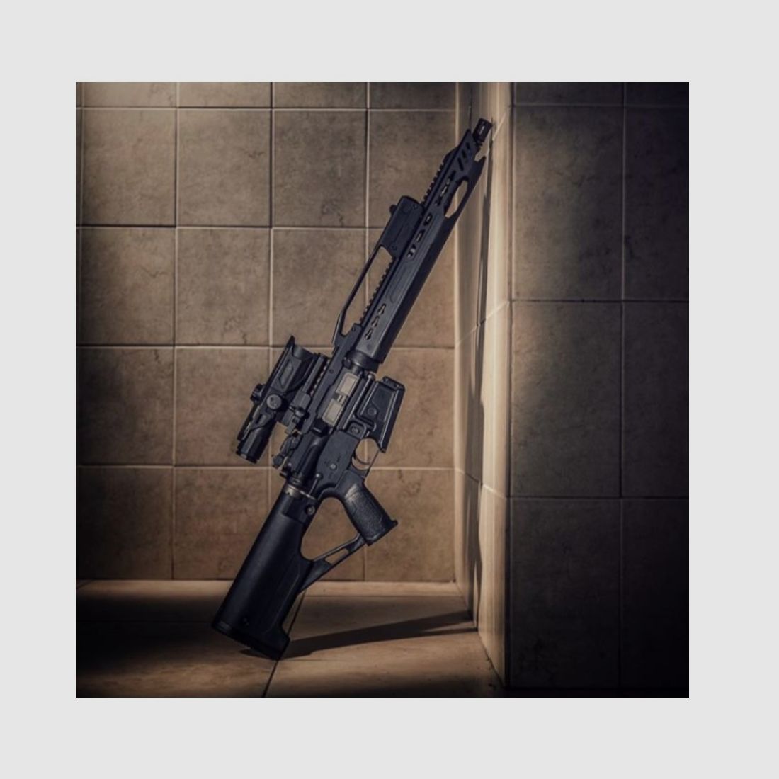 VISM BlastAR carrying handle Picatinny riser rail AR15