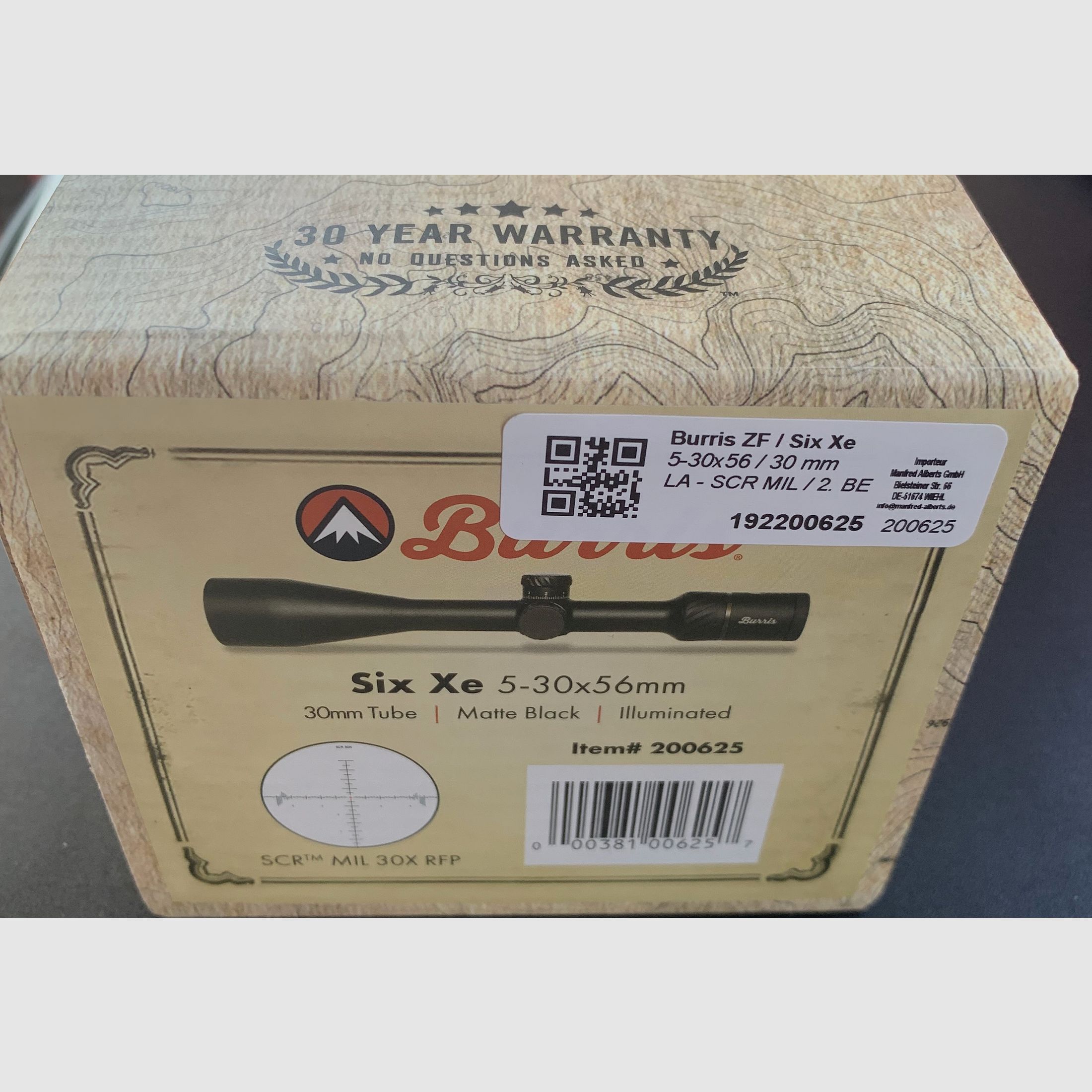Burris Six Xe 5-30x56