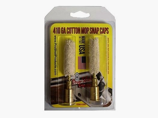 2 Blank Cartridges with Wool Mop 410GA
