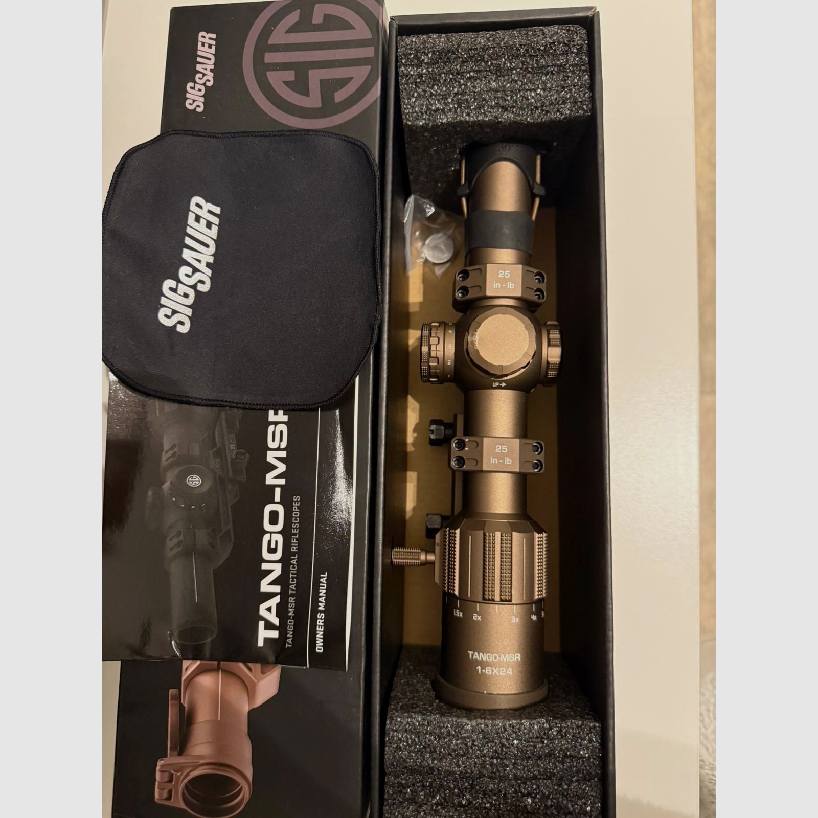 SIG SAUER MSR 1-6x24 LPVO Coyote
