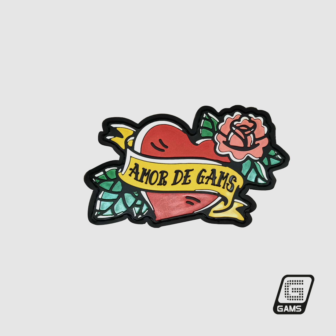 Patch Amour Gams, image 1 sur 2