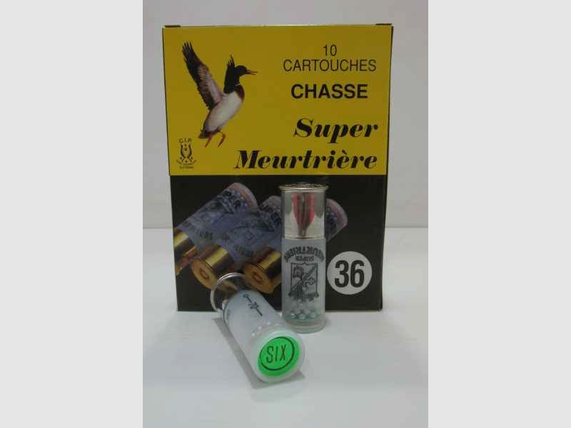 La Meurtrière cartouches 12/70 BJ n°6 36g, image 1 sur 2