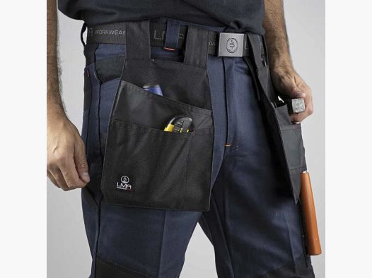 Lot de deux poches LMA Mobile noires amovibles pour ceinture