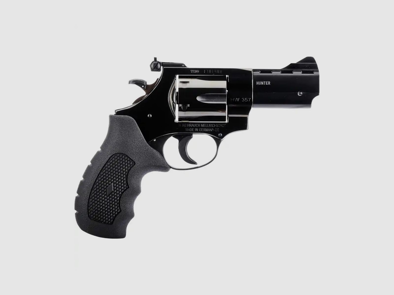 WEIHRAUCH REVOLVER Arminius HW 357 "Hunter" 3 Brüniert